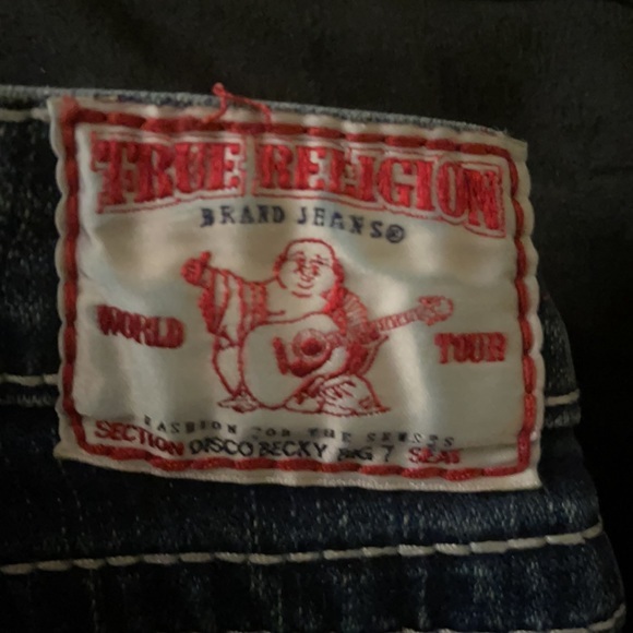True Religion Disco Becky Big T Blue Jeans - Picture 11 of 11